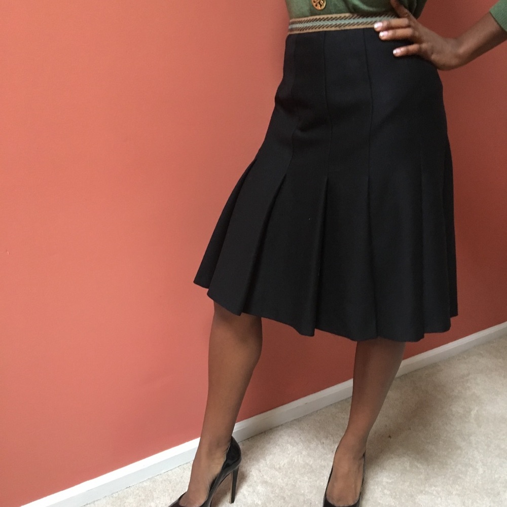 Missoni wool pleated midi length skirt SZ 8